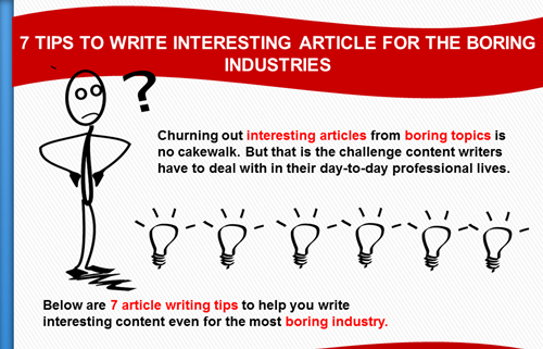 article writing tip